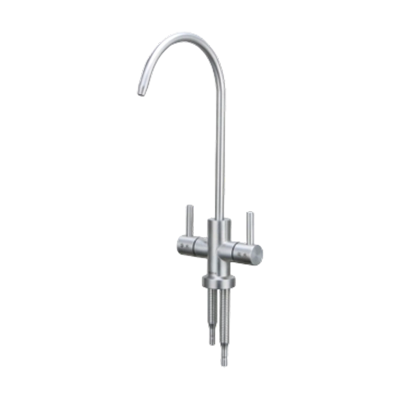304 Keluli Tahan Karat Double Faucet